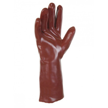 PAIRE GANTS CHIMIE PVC ROUGE R35